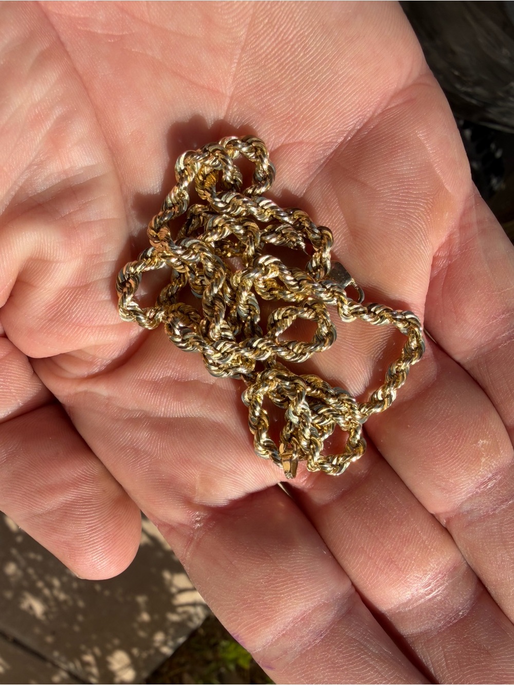10k 3.5mm rope chain - Picture 7 of 9